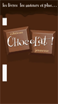 Mobile Screenshot of chocolat-jeunesse.com